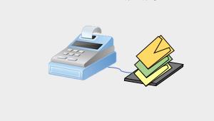 セルフレジ決済 商品をレジ横のアンテナにまとめて置くだけで精算完了