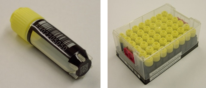 ＜タグ内蔵試験管（超低温対応）＞